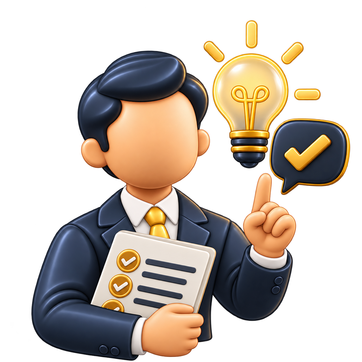 Clarifying Idea Business Icon (1)